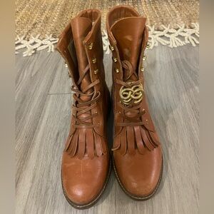Super rare Brother vellies lace up boots